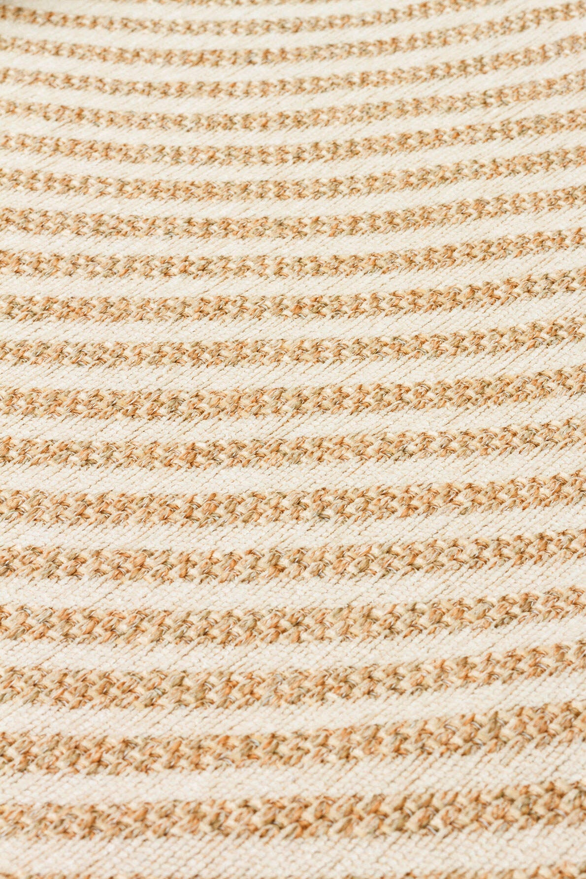 BRK 07 IVORY  - BROOKLYN - Hasır Görünümlü Kaymaz Renkli Dokuma Modern Kilim