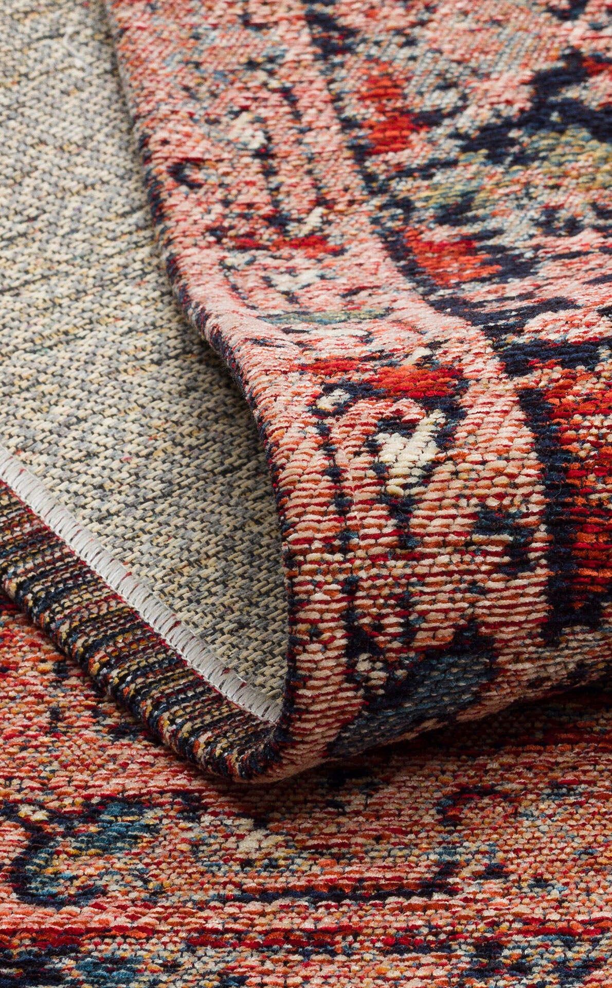 AND 01 MULTY  - ANADOLU KILIM - Anadolu Antik Desenli Yıkanabilir Kaymaz Tabanlı Etnik Kilim