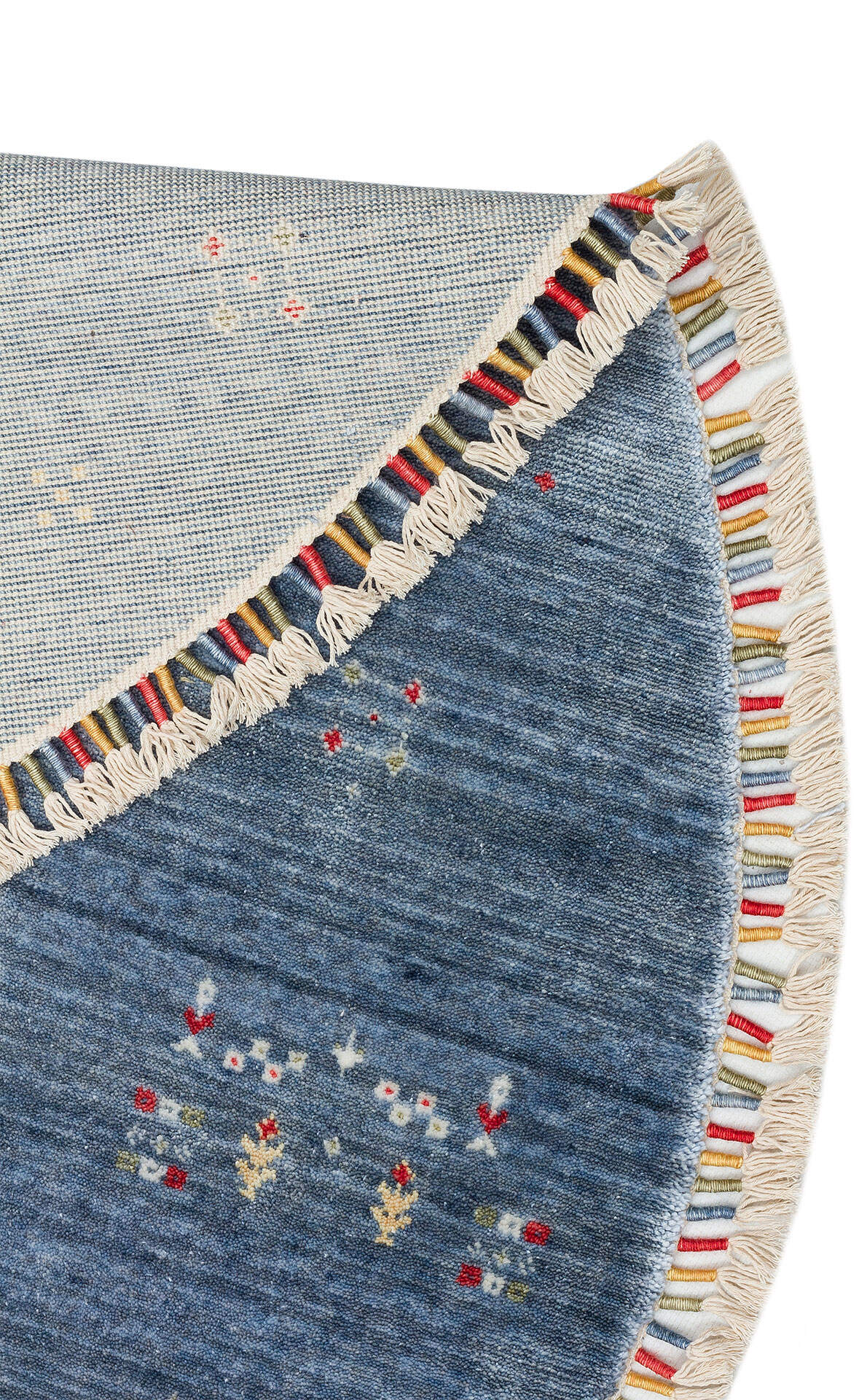 Zara ZR 06 Mavi Q - Özel Tezgah - Kolay Temizlenebilir, Hav Bırakmayan Modern Uşak Halısı