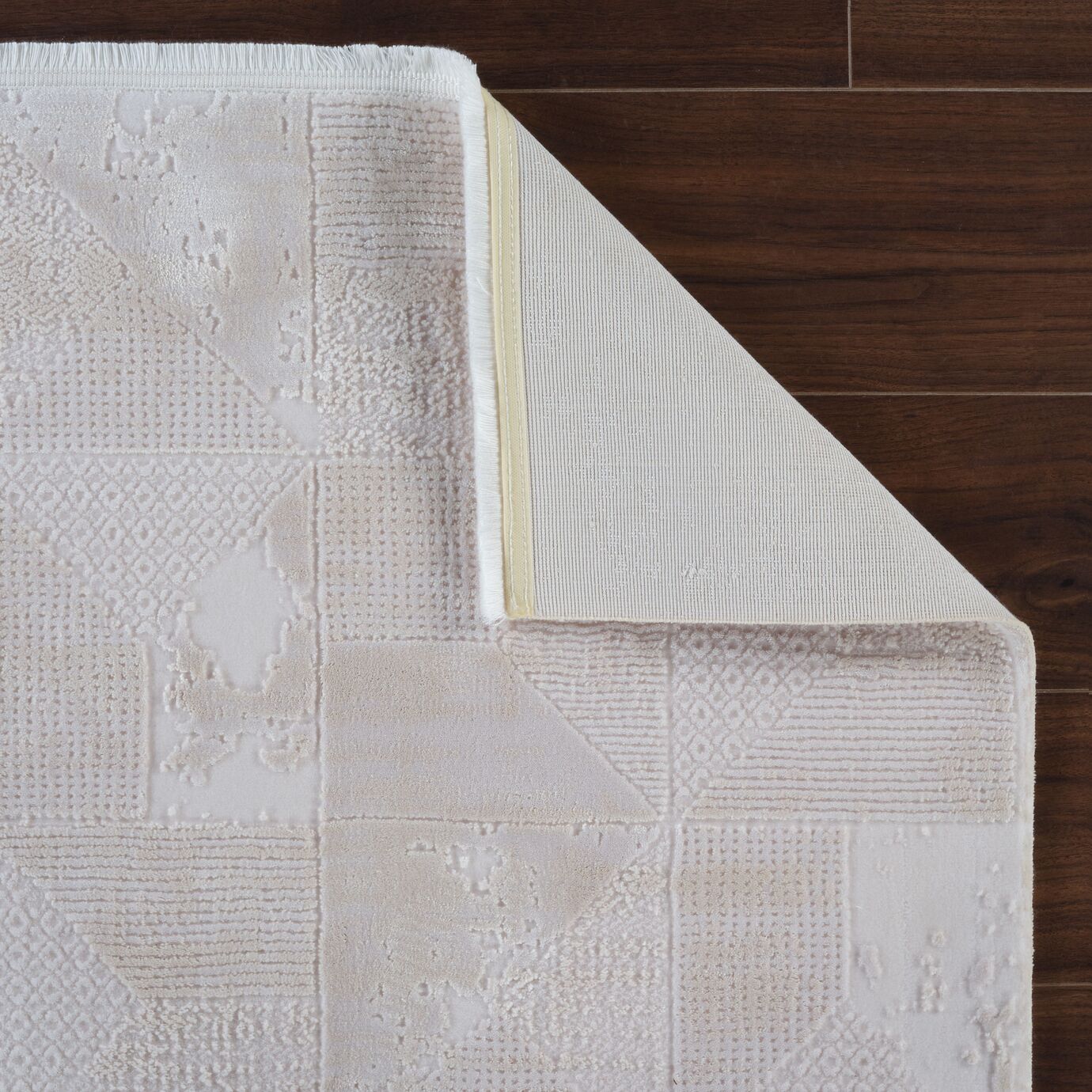 Azur 6531 Krem - Modern Akrilik Halı | Salon Oturma Halısı