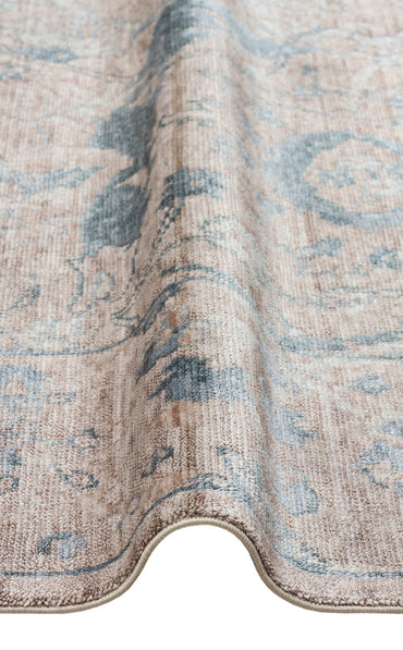 TF 07 VIZON SKY  - TAFTAN - Pakistan Overdyed Tarzı Halı, Özel Tezgah Uşak Halısı 