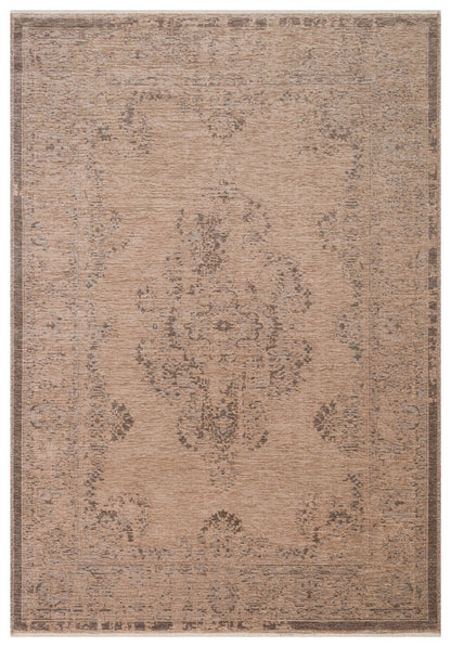 Liza LIZ 06 Vizon XW - Düz Pamuk Dokulu Kilim Kaymaz Tabanlı, Yıkanabilir, Uzun Ömürlü Kilim