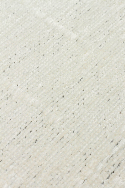 Liza LIZ 02 Beyaz - Düz Pamuk Dokulu Kilim Kaymaz Tabanlı, Yıkanabilir, Modern Uzun Ömürlü Kilim