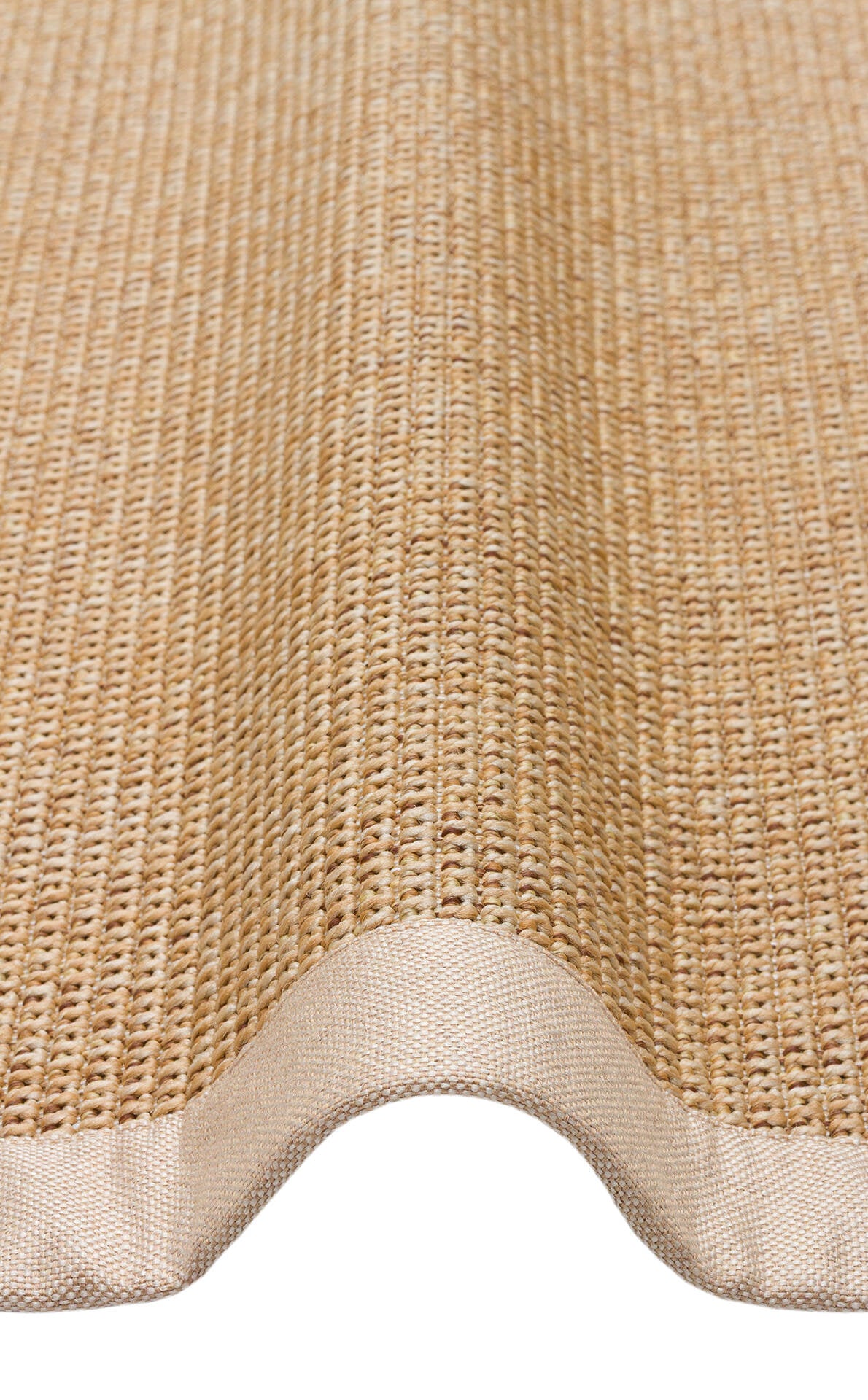 VENTURA SISAL VNT 2702 Gold BDR Bej  İç ve Dış Mekan Kullanımına Uygun Hav Vermeyen Kolay Temizlenebilir Bordürlü Sisal Görünümlü Halı