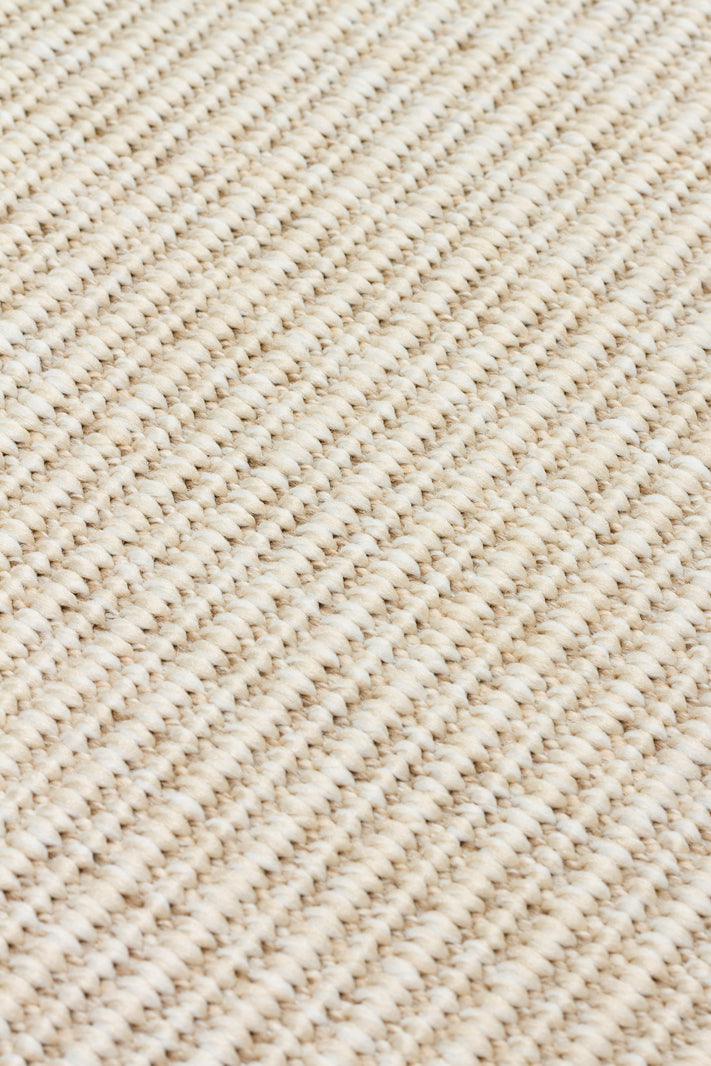VENTURA SISAL VNT 2706 CREAM BRD MOUSE  İç ve Dış Mekan Kullanımına Uygun Hav Vermeyen Kolay Temizlenebilir Bordürlü Sisal Görünümlü Halı
