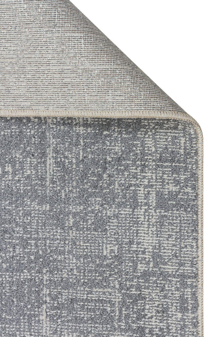 Kalahari KLH Gri - Modern Gri Düz Desenli Salon Halısı
