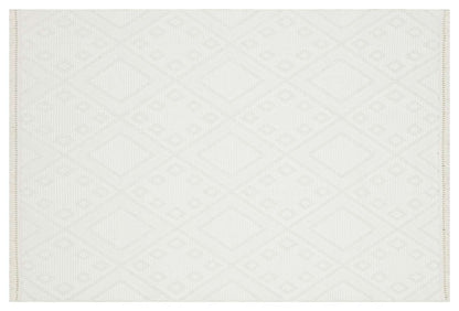 Havana 8561 Ekru - Polyester Dokuma Halı | Modern Salon Halısı