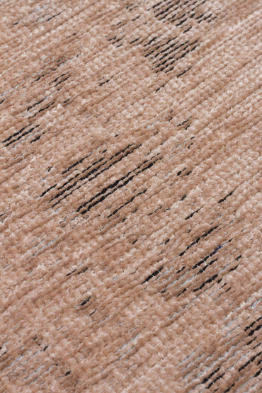 Liza LIZ 06 Vizon XW - Düz Pamuk Dokulu Kilim Kaymaz Tabanlı, Yıkanabilir, Uzun Ömürlü Kilim