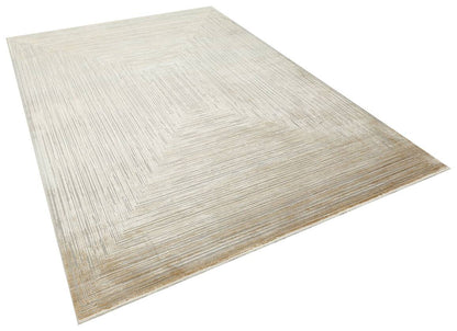 Queen 8114 Gold - Viskon Bambu Halı | Dokuma Salon Halısı