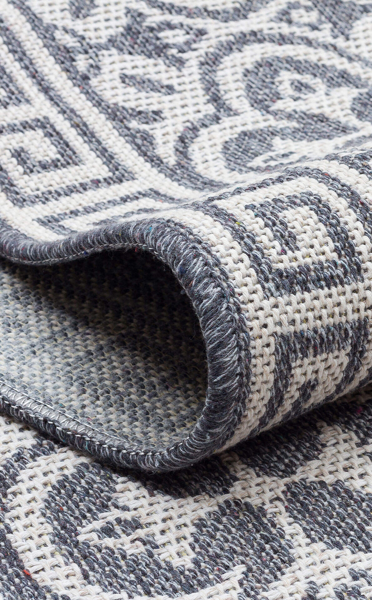 PNM 04 BEIGE  - PANAMA - Natural Yıkanabilir Kaymaz Tabanlı Tok Dokuma Kilim