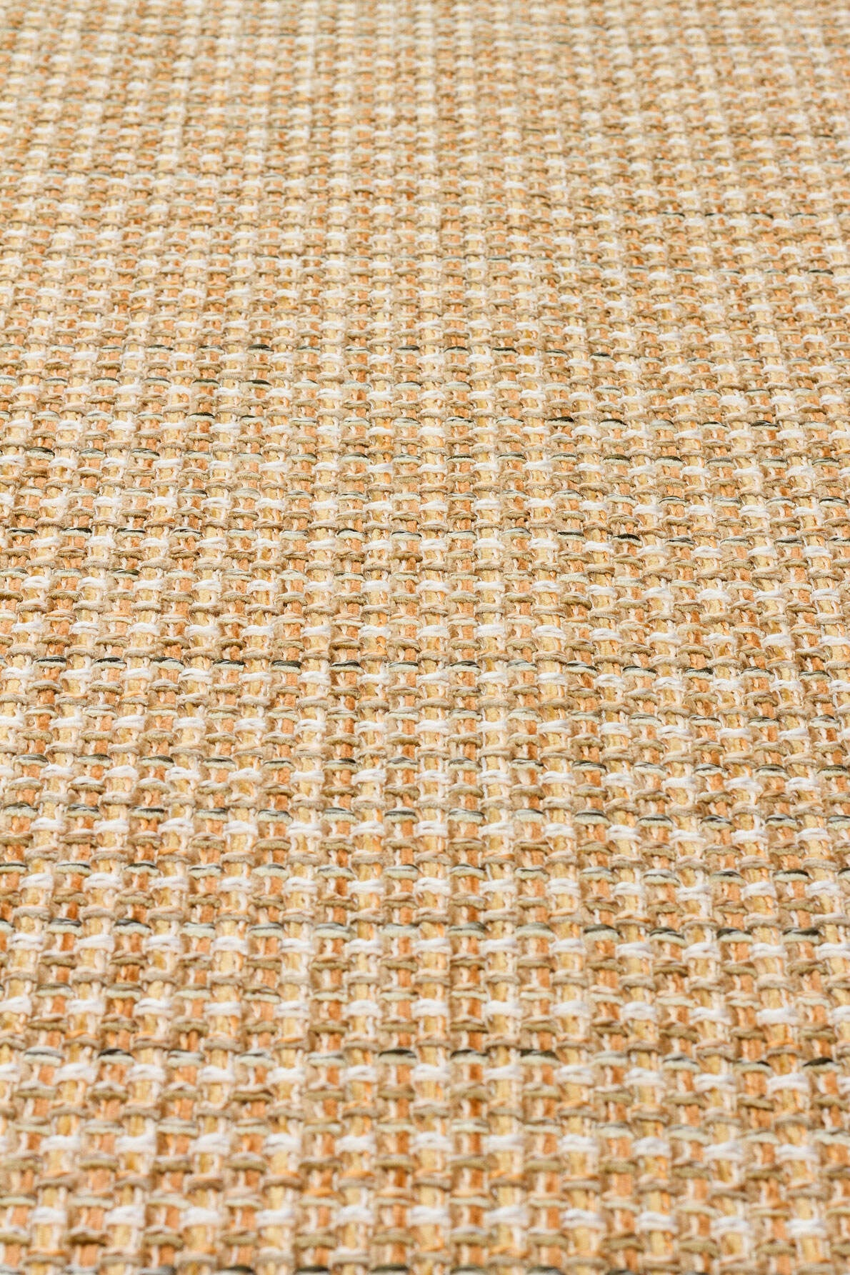 BRK 01 NATURAL BEIGE  - BROOKLYN - Hasır Görünümlü Kaymaz Renkli Dokuma Modern Kilim