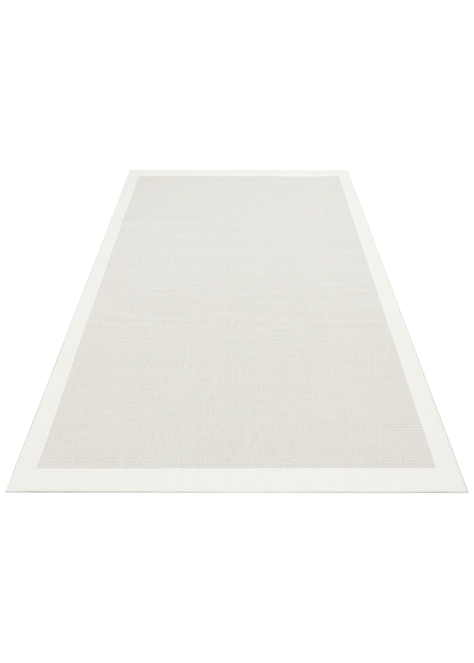 Mono MNO 05 Gri Krem - Yıkanabilir Kaymaz Kilim Halı