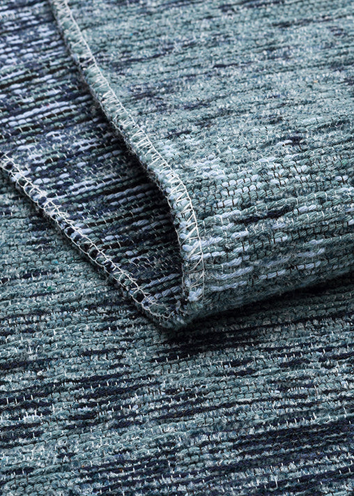 Kutnu Kilim KTN 01 Antrasit Ombre Renk Geçişli Çift Taraflı Yıkanabilir Hav Vermez Salon Kilimi