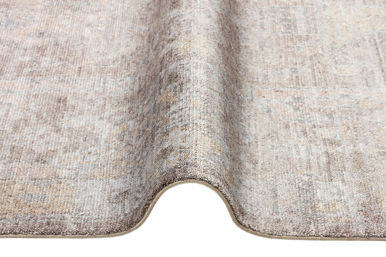 TF 01 ANTRASIT BRONZE  - TAFTAN - Pakistan Overdyed Tarzı Halı, Özel Tezgah Üretilen Uşak Halısı