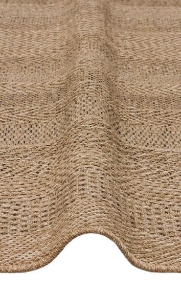SLD 02 NATURAL  - SALDA - Güneş Işığı ve Suya Dayanıklı Jüt Görünümlü Sisal Halı