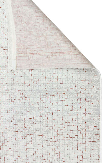 Riena 1184 Kiremit - Akrilik Polyester Halı | Kaymaz Tabanlı Dekoratif Halı