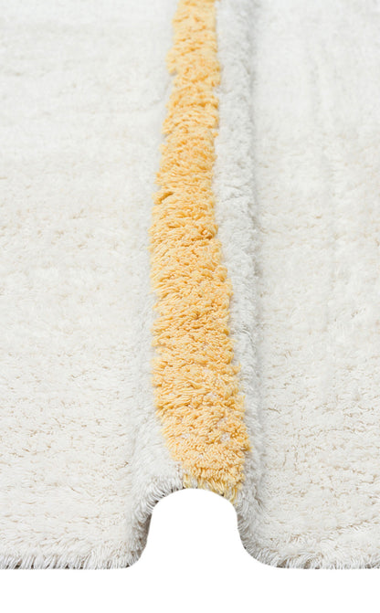 Cotton Boon XW CBN 01 Çok Renkli - Yıkanabilir Kaymaz Naturel Pamuk Bebek Halısı