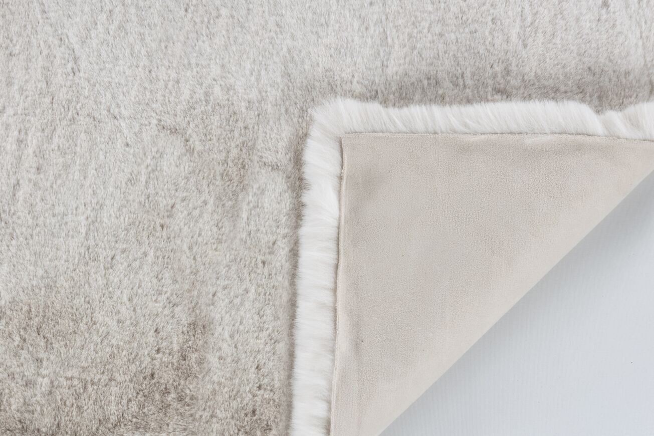 Palma Krem - Yıkanabilir Peluş Halı | Kaymaz Süet Taban Halı
