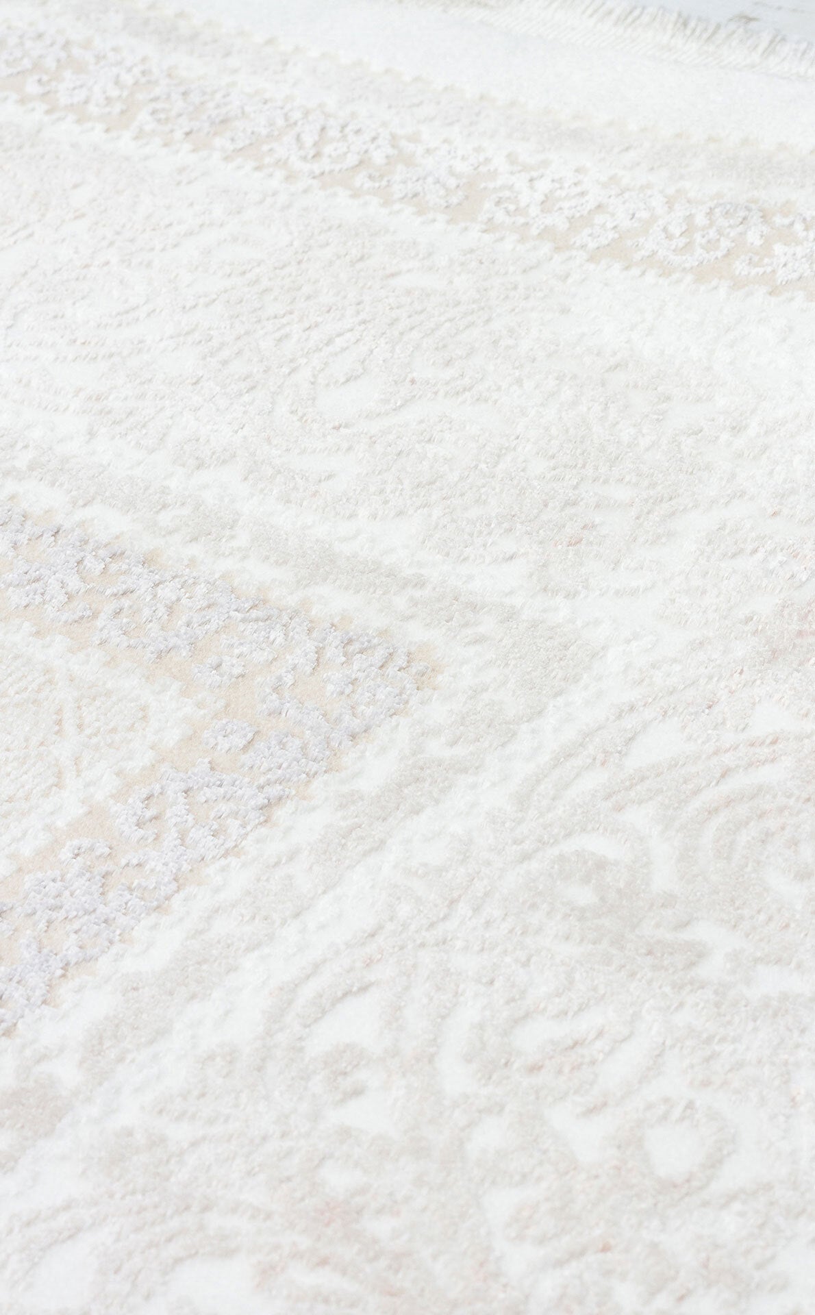 ST 104 BEIGE  - SATEEN - Yıkanabilir Kaymaz Tabanlı Hav Vermez Sık Dokuma Modern Halı
