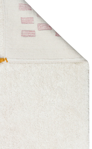 Cotton Boon XW CBN 04 Çok Renkli - Yıkanabilir Kaymaz Naturel Pamuk Bebek Halısı