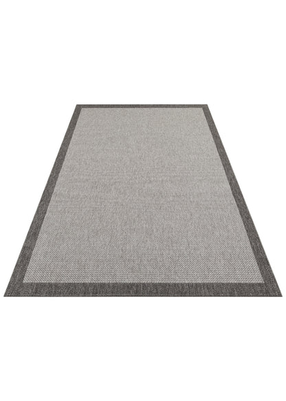 Mono MNO 05 Antrasit Siyah - Yıkanabilir Kaymaz Kilim Halı