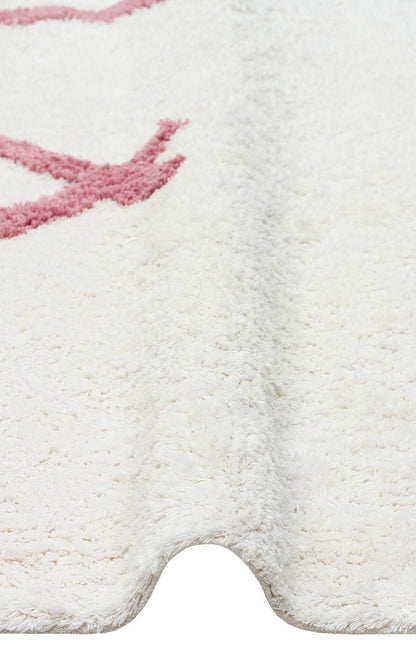 Cotton Boon XW CBN 04 Çok Renkli - Yıkanabilir Kaymaz Naturel Pamuk Bebek Halısı