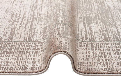 FRESCO DYED FSD 02 Bej - Eskitme Dokulu Işıltılı Salon Halısı