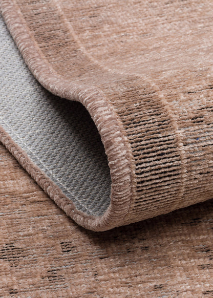 Liza LIZ 06 Vizon XW - Düz Pamuk Dokulu Kilim Kaymaz Tabanlı, Yıkanabilir, Uzun Ömürlü Kilim