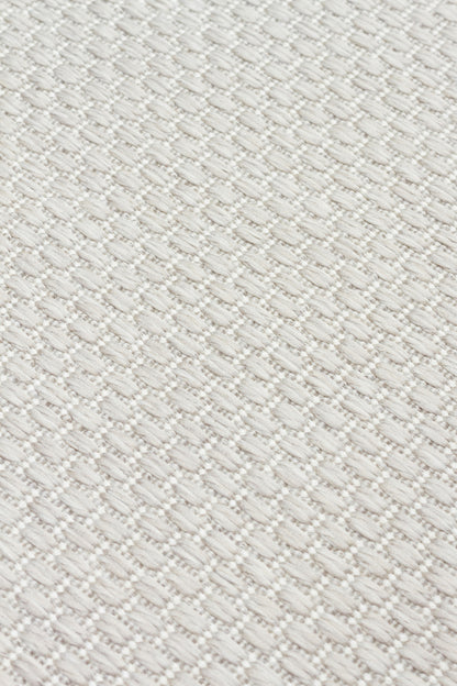 Mono MNO 05 Gri Krem - Yıkanabilir Kaymaz Kilim Halı