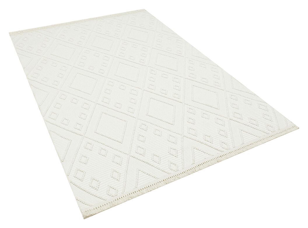 Havana 8561 Ekru - Polyester Dokuma Halı | Modern Salon Halısı