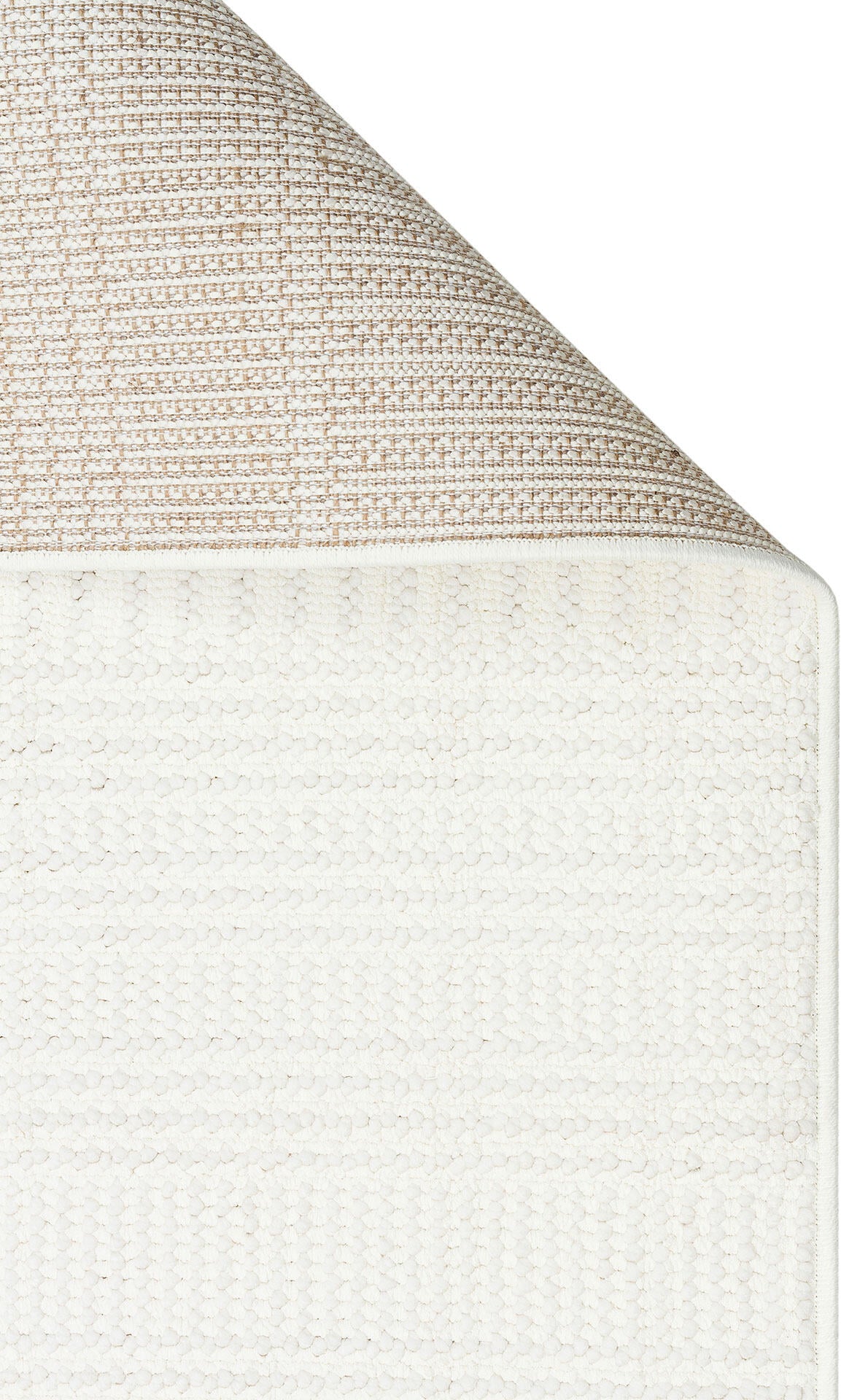 OSL 01 WHITE  - OSLO - Hav Toz Vermez Hasır Dokuma Modern Makine Halısı