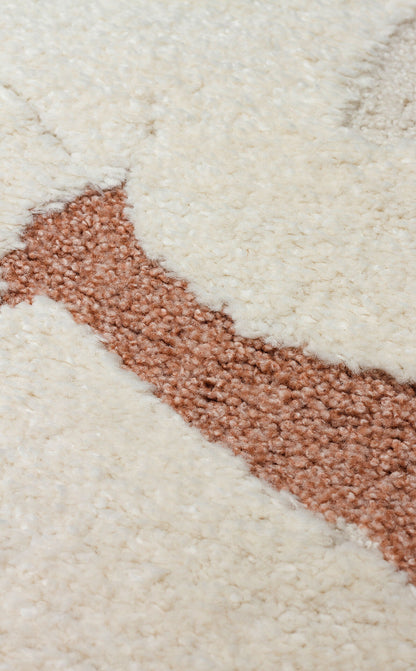 PCL 01 CREAM MULTY  - PICCOLO - Pastel Renkli Hav ve Toz Vermeyen Çocuk Halısı