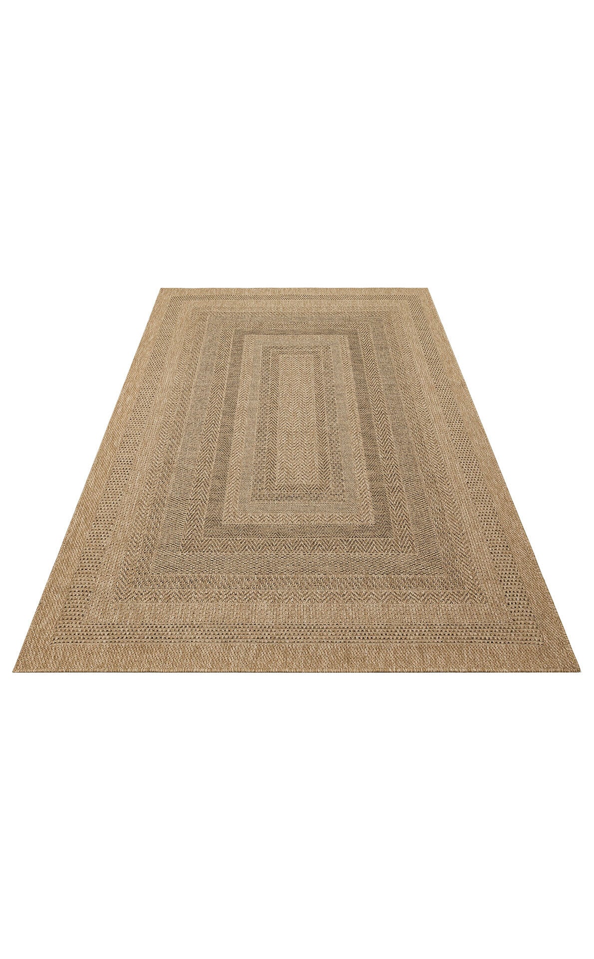 SLD 02 NATURAL  - SALDA - Güneş Işığı ve Suya Dayanıklı Jüt Görünümlü Sisal Halı