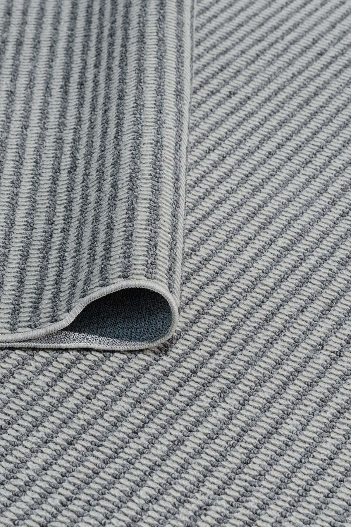 Apex Bukle Sisal 2323 BS GRİ Modern Minimal Yıkanabilir İnce Dokuma Halı Kolay Temizlenir