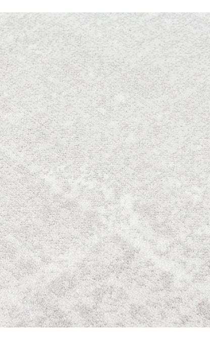 Merano MRN 01 Krem Gri - Geometrik Halı | Sık Dokuma Modern Halı