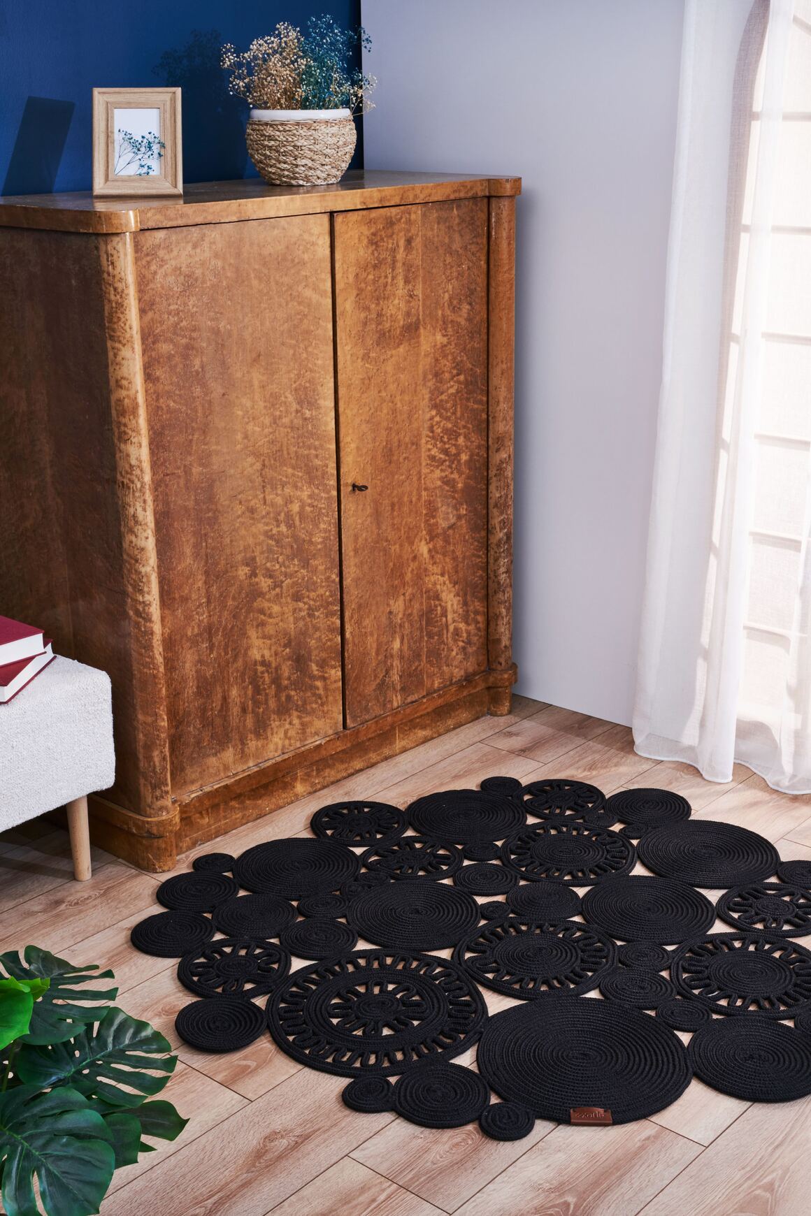 Magnolia 9133 - Jüt Görünümlü Halı | Salon Mutfak Halısı