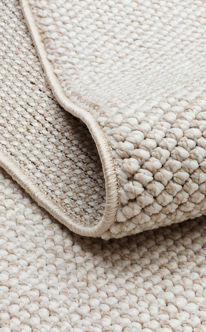 OSL PLAIN BEIGE  - OSLO - Hav Toz Vermez Hasır Dokuma Modern Makine Halısı