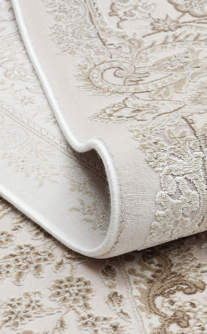 MNT 03 CREAM BEIGE  - MONTREAL - Şık ve Modern Sıkı Dokuma Makine Halısı