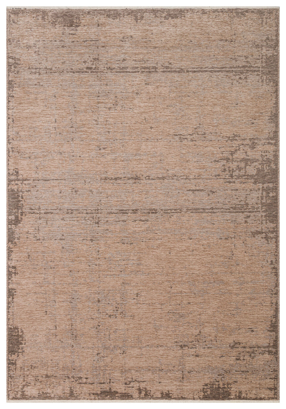 Liza LIZ 05 Vizon XW - Düz Pamuk Dokulu Kilim Kaymaz Tabanlı, Yıkanabilir, Uzun Ömürlü Kilim