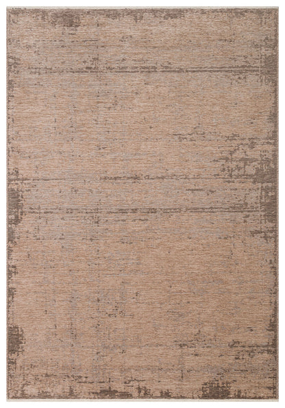 Liza LIZ 05 Vizon XW - Düz Pamuk Dokulu Kilim Kaymaz Tabanlı, Yıkanabilir, Uzun Ömürlü Kilim