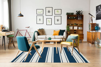 Arya AR 12 Marina - Yıkanabilir Çift Taraflı Modern Dokuma Kilim