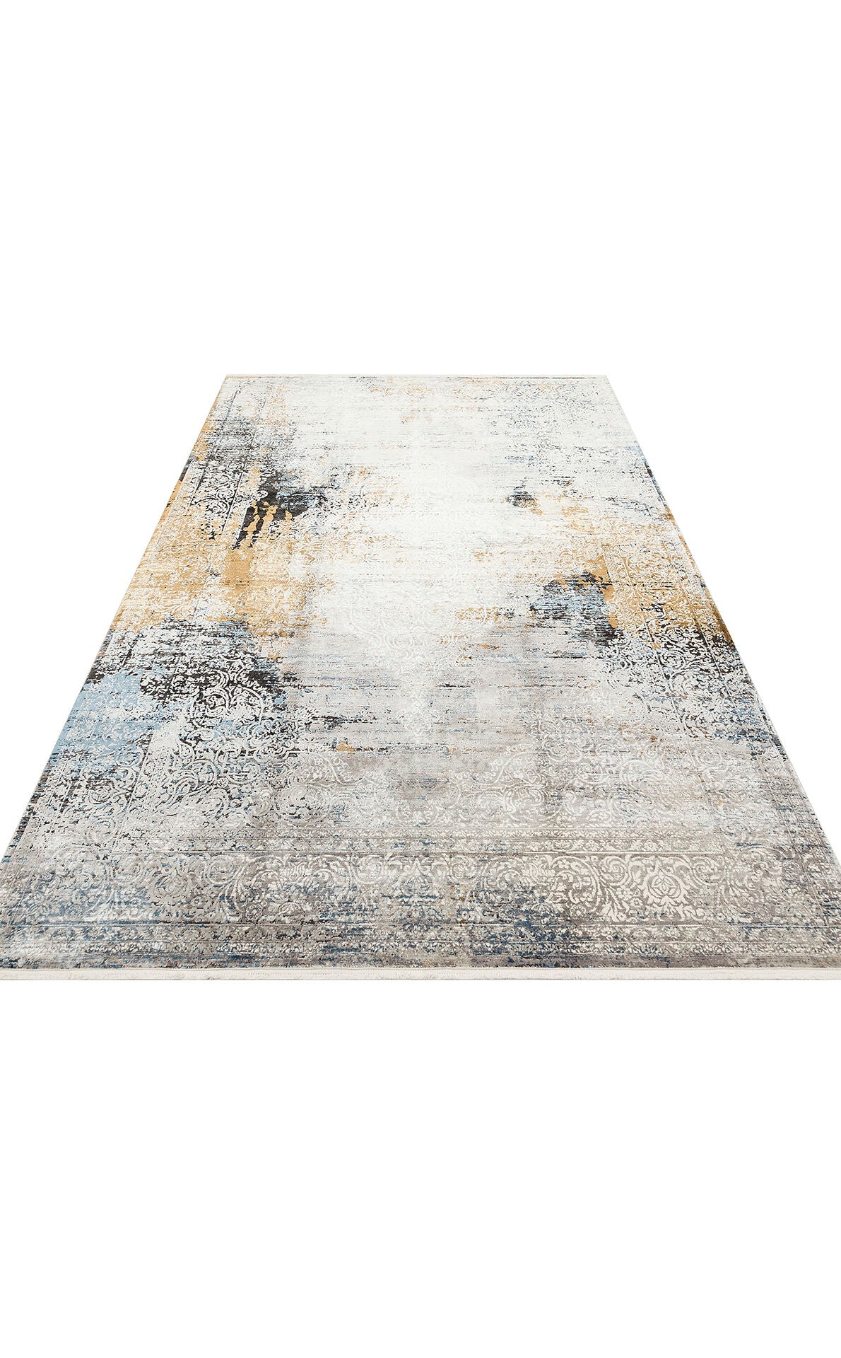PLM 04 GREY XW  - PALMIRA XW - Yüksek Kaliteli Sık Dokuma Modern Salon Halısı