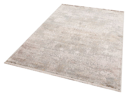  FRESCO DYED FSD 01 Bej - Eskitme Dokulu Işıltılı Salon Halısı