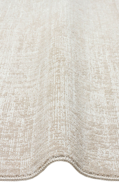 Kalahari KLH Bej - Modern Gri Düz Desenli Salon Halısı