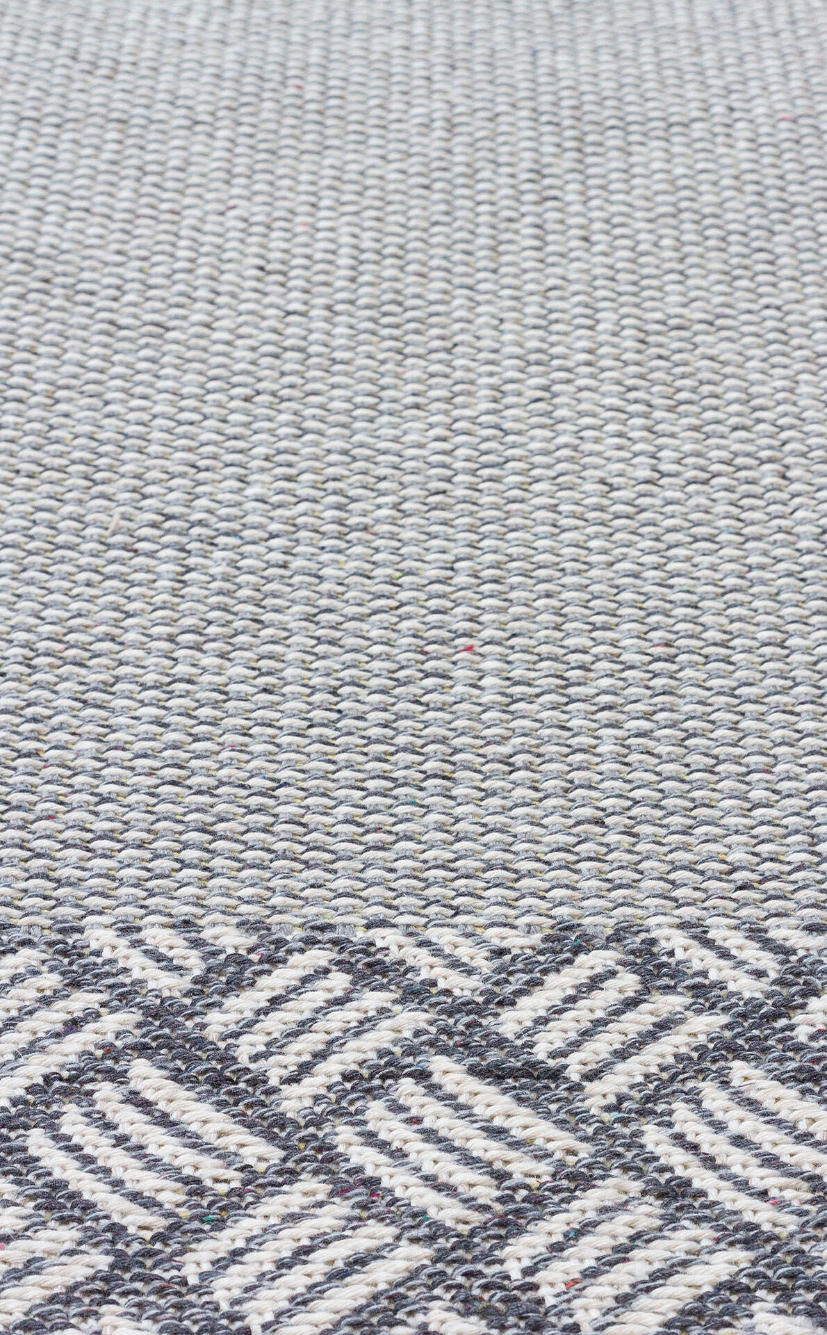 PNM 02 GREY  - PANAMA - Natural Yıkanabilir Kaymaz Tabanlı Tok Dokuma Kilim