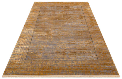 FRESCO DYED FSD 02 Altın - Eskitme Dokulu Işıltılı Salon Halısı