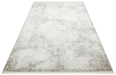 LGS 05 GREY BEIGE XW  - LAGOS XW - Hav Toz Vermez Eskitme Desenli Modern Makine Halısı