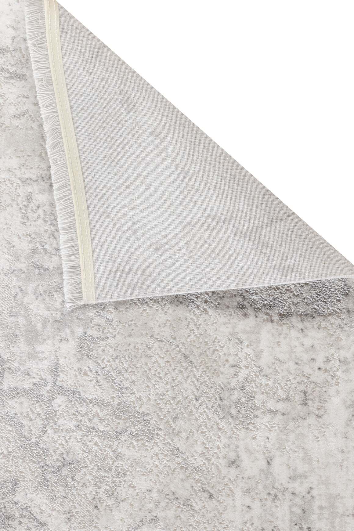 Lima 6251 Gri - Polyester Şönil Halı | Dokuma Tabanlı Model