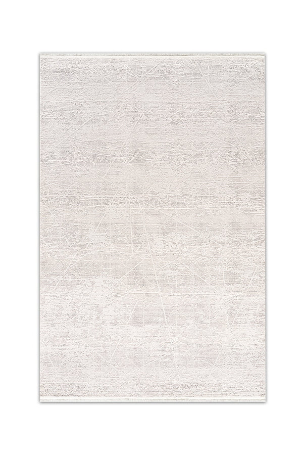 Mira Rovelle QI06A Krem Gri Modern Salon ve Oturma Odası Halısı