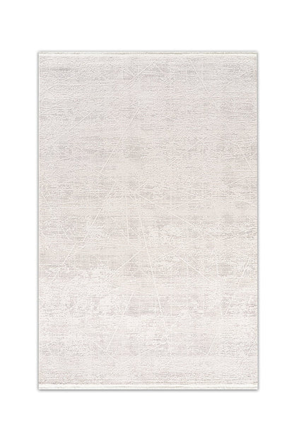 Mira Rovelle QI06A Krem Gri Modern Salon ve Oturma Odası Halısı